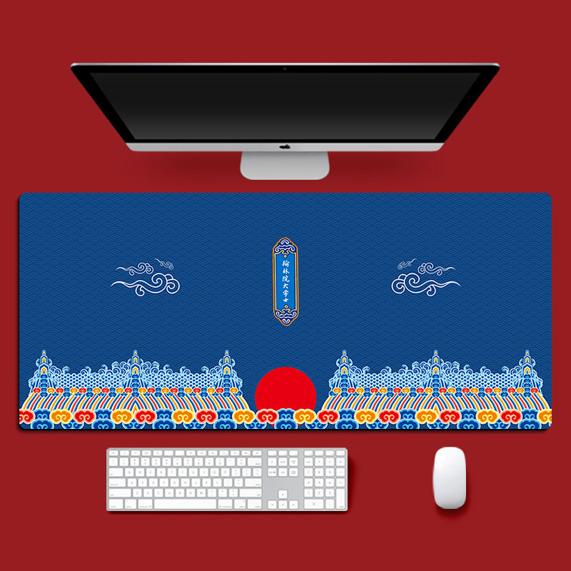 国潮ゲームのマウスパッドの大きいサイズの高級感は腕を保護します。|undefined