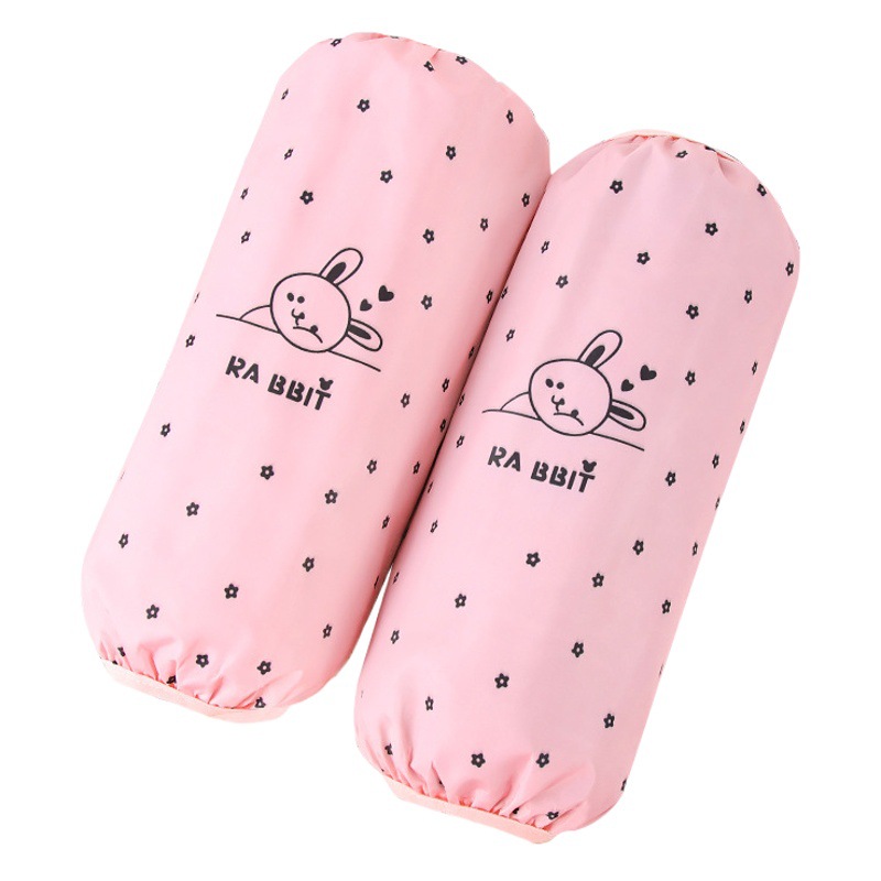 Nuevo largo Otoño e Invierno impermeable anti-fouling oversleeve estudiante trabajo manga hombres y mujeres cocina trabajo doméstico trabajo oversleeve