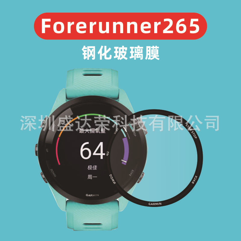 Suitable for Forerunner965 Watch Composite Material Film Forerunner265S Watch Protective Soft Film