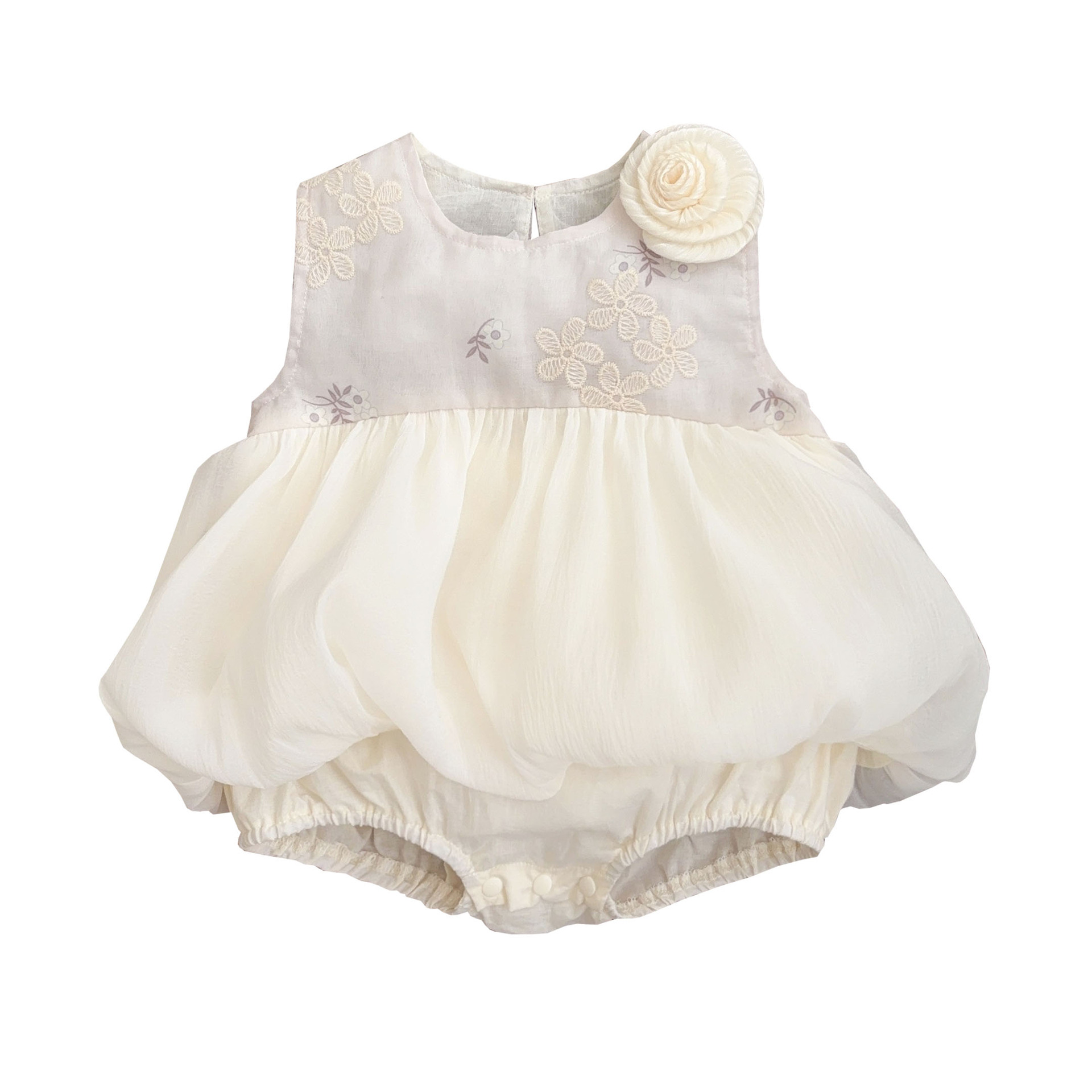 Youhe 2025 nueva ropa de bebé verano delgado mono de bebé