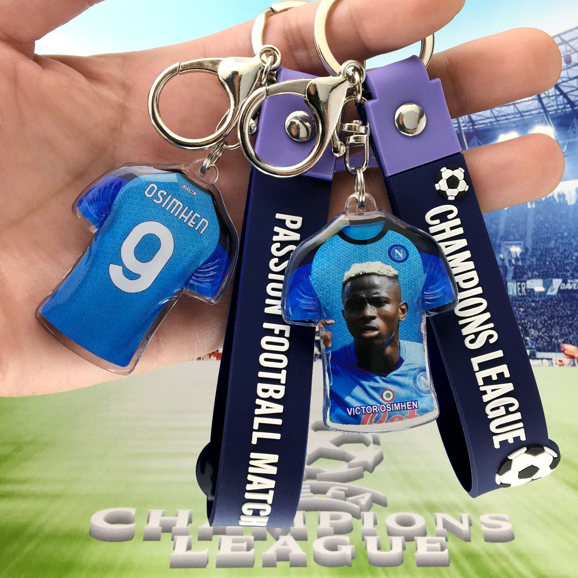 那不勒斯-9#奥斯梅恩+墨蓝手带