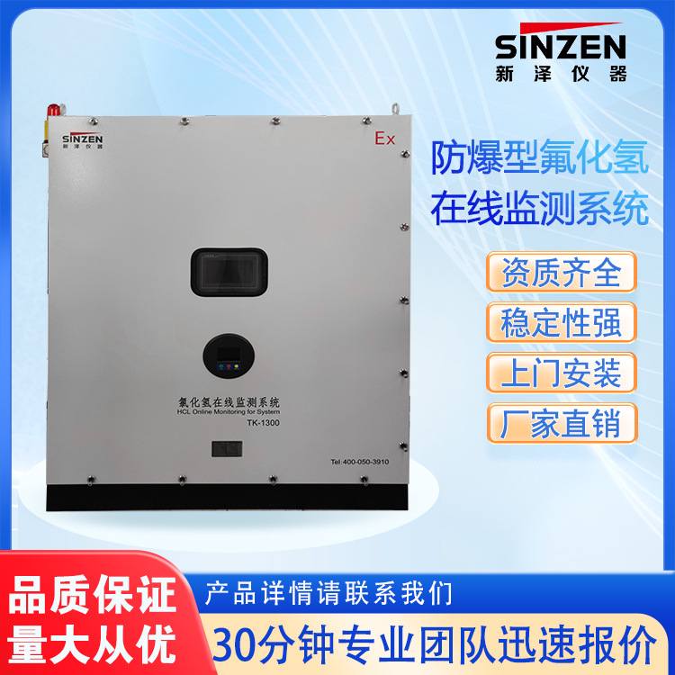 新泽仪器防爆型氟化氢在线监测系统厂家直销