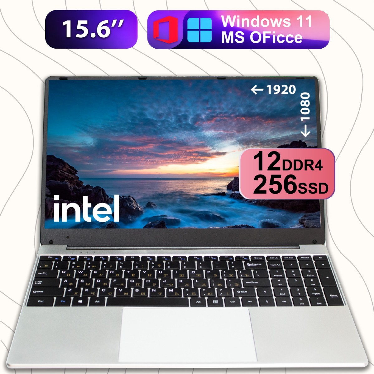 Factory Direct Sales 14.1inch Laptopsn4000 Business Office Thin and Light Gaming Laptops Wholesale