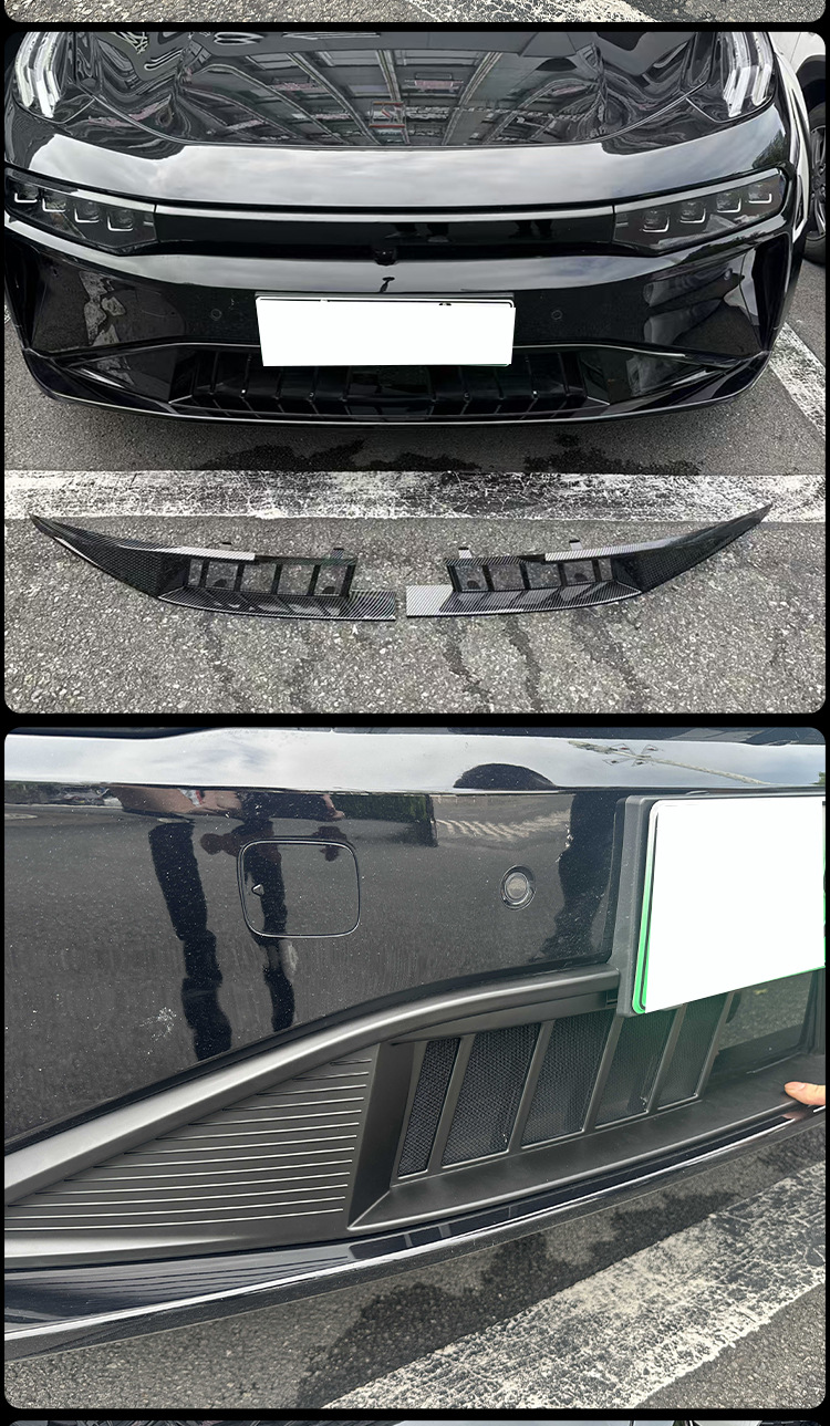 Suitable for 21-25 Zeekr 001, anti-insect net for air intake and water tank, anti-rat and dust protection net, exterior upgrade modification