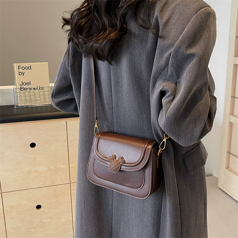 Shoulder bag, retro one-shoulder bag, high-end
