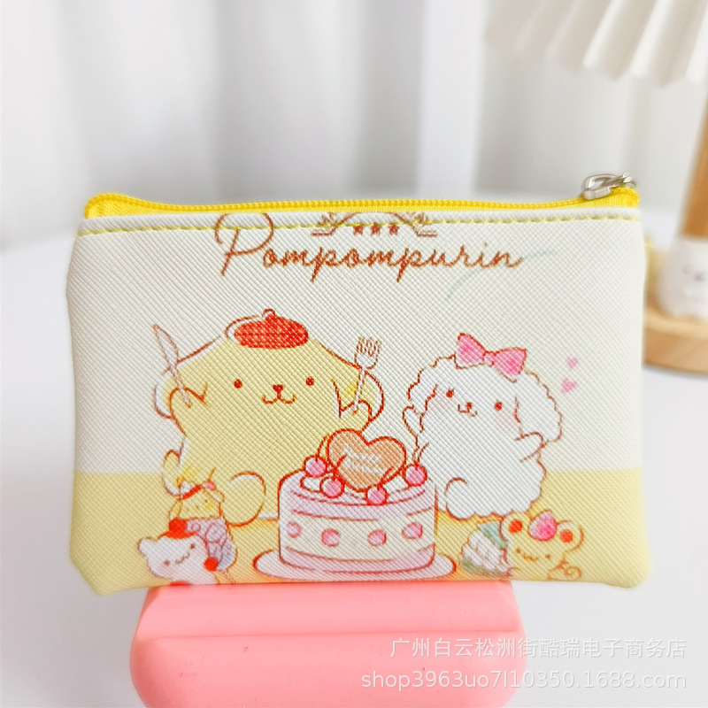 Bolso de la moneda de los niños de dibujos animados lindo niños y niñas monedero bolso de La Moneda bolso de la tarjeta de cremallera pequeña bolsa regalo del estudiante de la escuela primaria