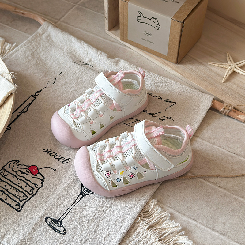 2026 verano nuevo estilo de moda para niñas, sandalias deportivas, zapatos casuales transpirables image 4