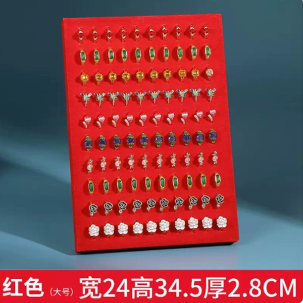 [Red] 100 pieces [Photo frame ring holder]