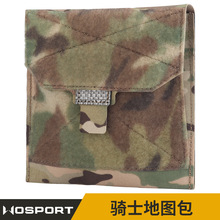 WOSPORT 骑士迷彩地图包 内嵌Tegris 魔术贴表面 户外杂物收纳袋