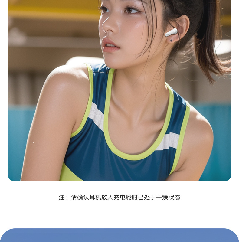 Factory supplied noise-reducing Bluetooth headphones Long battery life wireless Bluetooth headphones In-ear high quality Bluetooth headphones