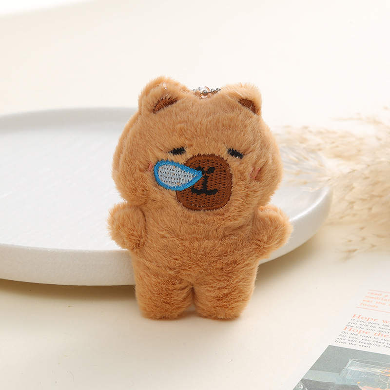 カピバラぬいぐるみブローチかわいいモルモットバッグ装飾アクセサリー子供服 DIY アクセサリー|undefined