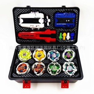New Toy Battle Top 8 Models Bx-Ux-Cx Alloy Top with Launcher Tool Box Gift for Boys and Girls