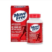 美国MoveFree骨胶原蛋白关节维骨力补氨糖软骨素钙片200粒