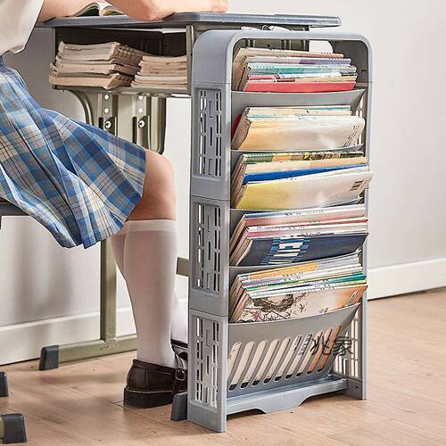 Desk book storage for middle and high school students desk book bag bookshelf floor-standing small classroom classroom first class