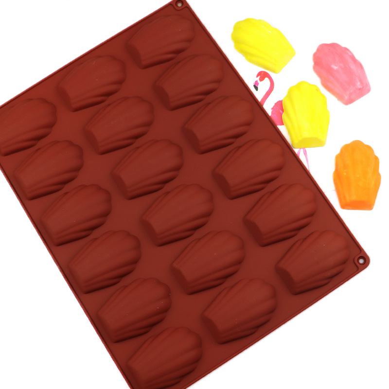 明昊德国玛德琳模 贝壳蛋糕烤盘 蛋糕模具 18连贝壳模 硅胶饼干模