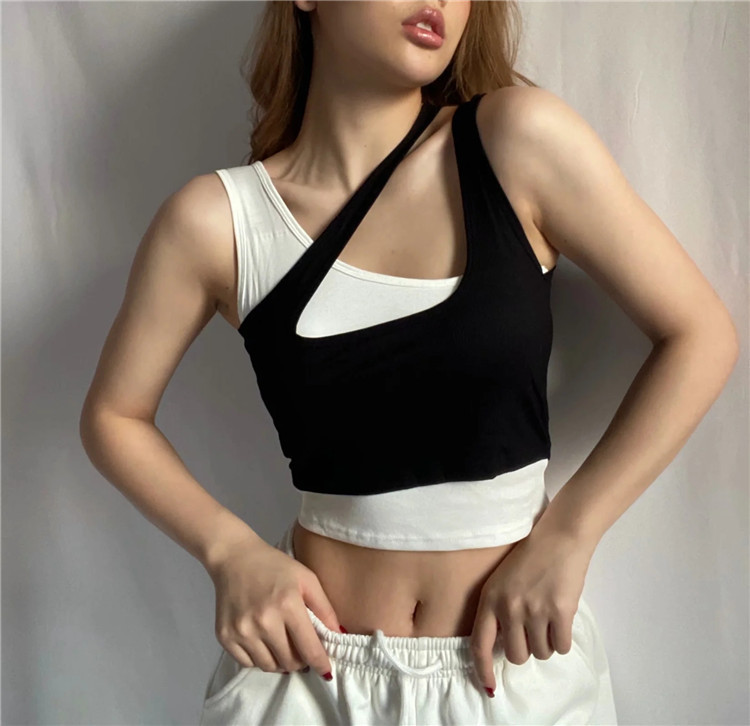 casual two-piece small vest NSLD27786