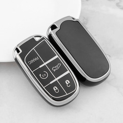 Applicable to Fiat Fiochi Key Case for Dodge Caliber Chrysler 300C Car Remote Control Protective Cover Shell Clip 
