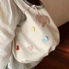 2024 New Niche Design Girly High-Quality Cute Vegetable Basket Bucket Bag Simple Casual Versatile Shoulder Bag