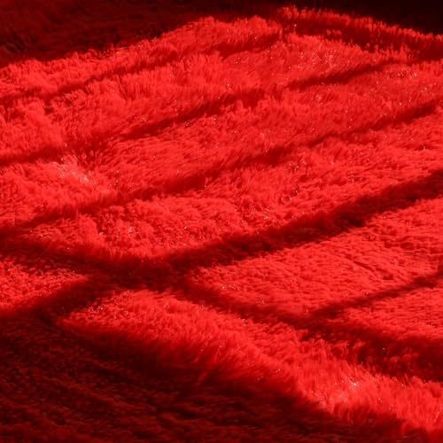 Alfombras de seda transfronterizas sala de estar dormitorio alfombras de peluche largas alfombras de peluche de gran área de alfombras de comercio exterior image 8