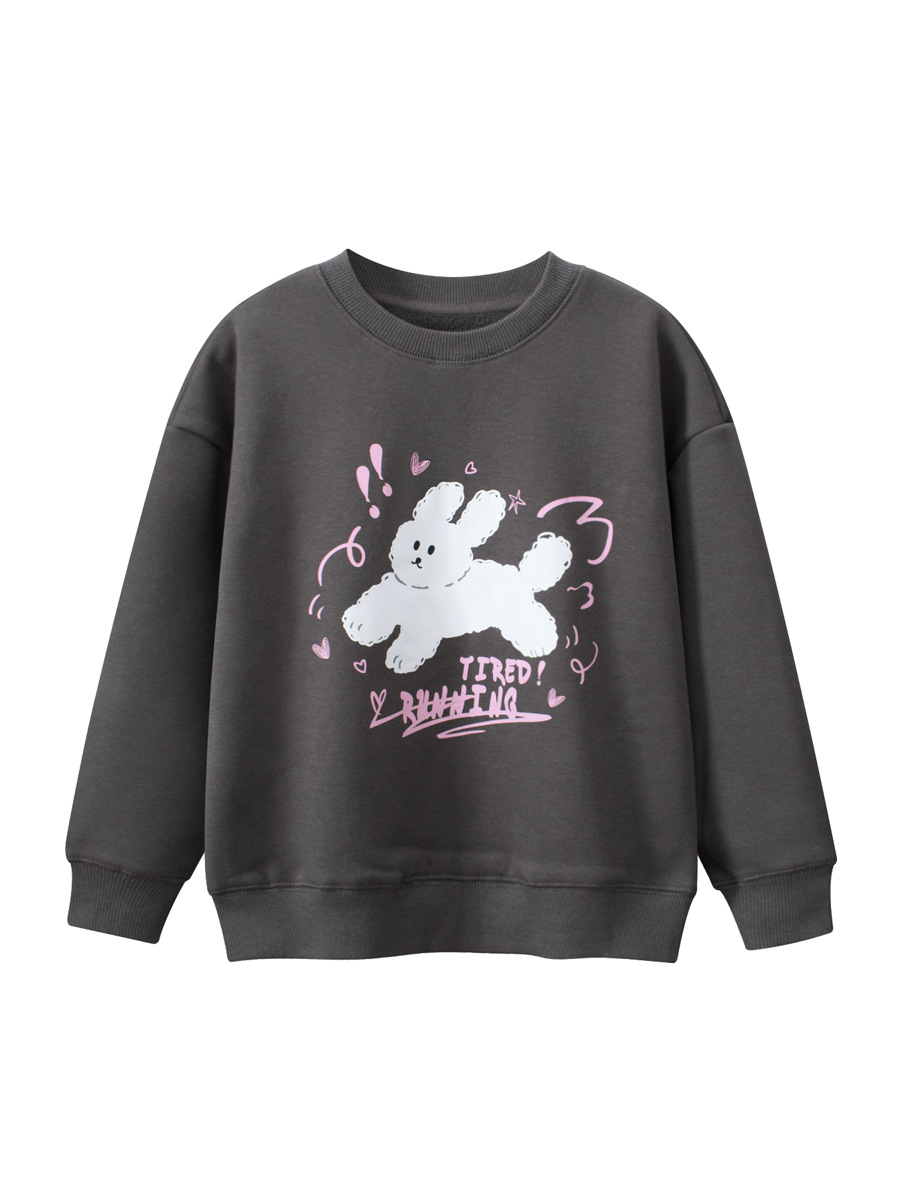 GRrr ropa para niños transfronteriza Otoño e Invierno suéter mediano y grande para niños con forro polar para hombres y mujeres camisa pullover suministro en vivo entrega de una pieza