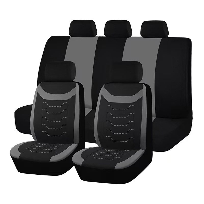 Meike Duo Mexico Cross-Border Foreign Trade Export U-Shaped Patterned Machine-Stitched Universal Car Seat Cover Temu