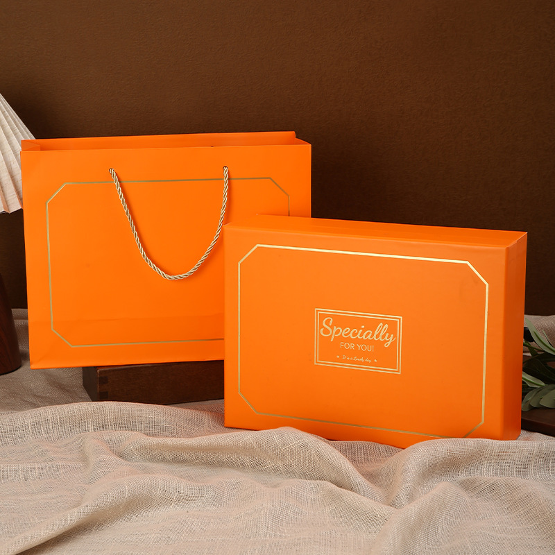 Caja de regalo de boda, caja vacía de alta gama, tamaño grande, estilo moderno, caja cuadrada para regalo de San Valentín, caja de embalaje para regalo con asa.