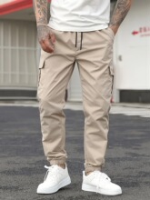A 15299 Casual Cargo Pants with Drawstring ��װ�� ����