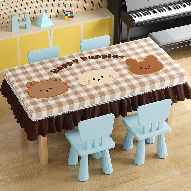 격자 무늬 곰 세 마리