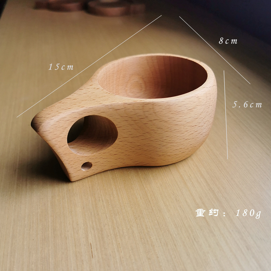 榉木单孔杯2