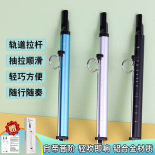 Nyman Double-Tone Slide Flute Sliding Flute Whistle Flute Air Blow Tube Flute Spongebob Squidward Sixth March
