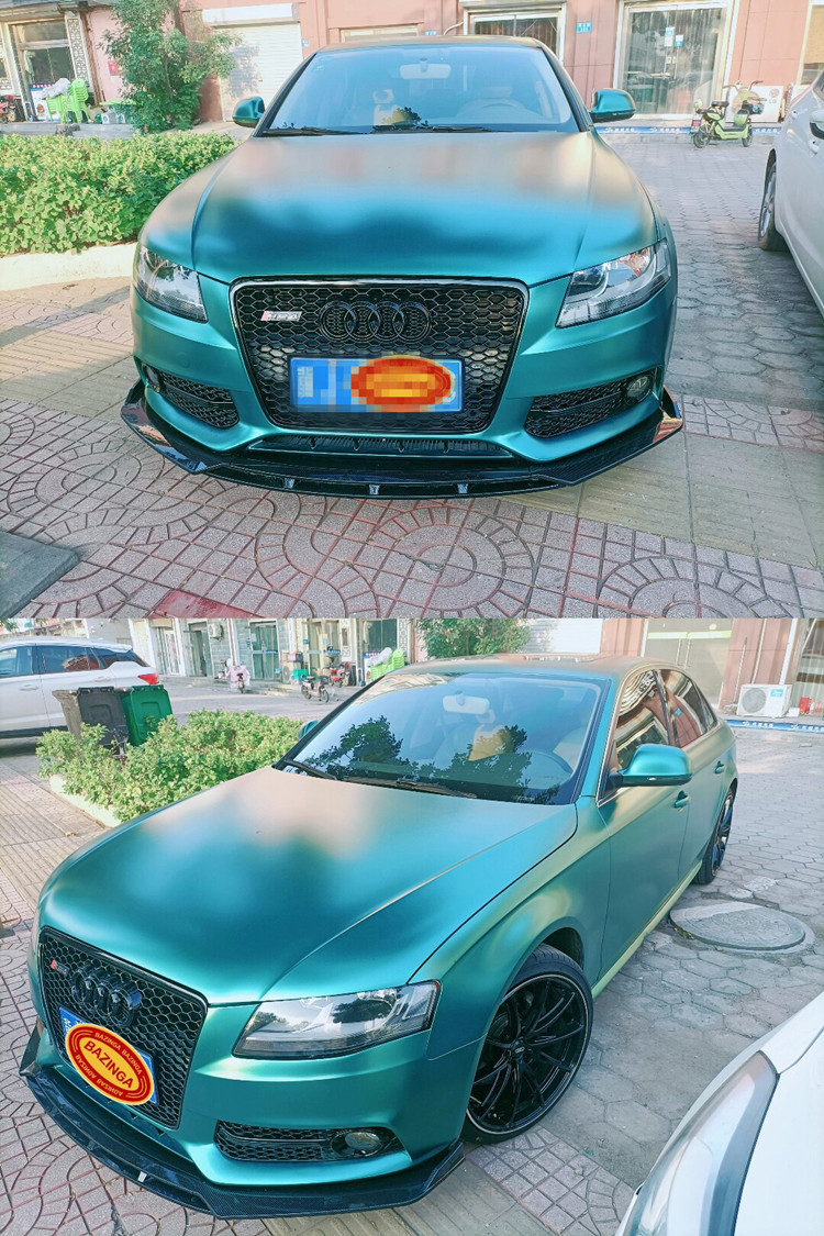 Suitable for Old Audi A3 A4L A6 Q3 Front Shovel Front Lip Spoiler Size Surround Modification and Decoration Anti-Collision