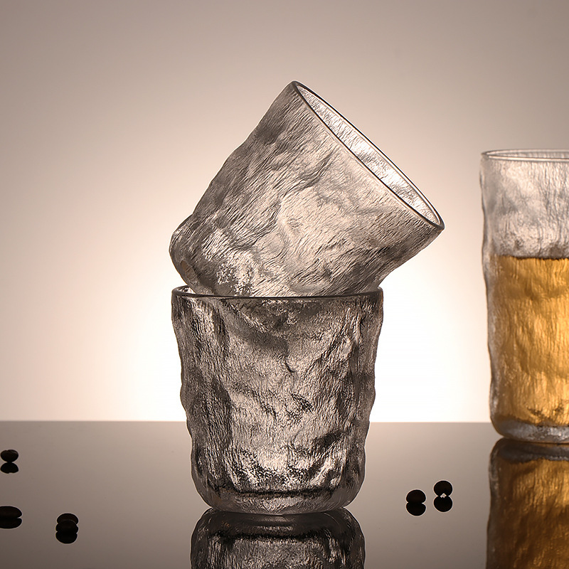 Japanese-Style Simple Glacier Cup Large-Capacity Household Glass Cup Water Cup Wine Glass Juice Cup Frosted Cup Tea Cup Japanese-Style Simple Glacier Cup Large-Capacity Household Glass Cup Water Cup Wine Glass Juice Cup Frosted Cup Tea Cup