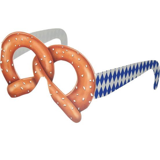 Amazon Oktoberfest Party Plástico Disfraz Gafas Papel de dibujos animados Taza de cerveza Carnival Juego de rol creativo