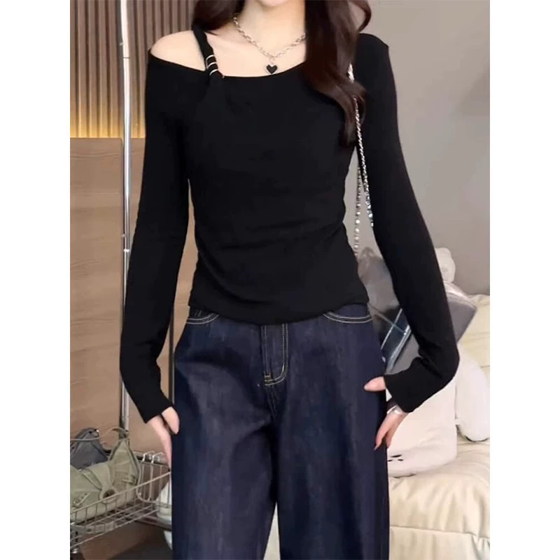 Spring long-sleeve, plus size, fitted