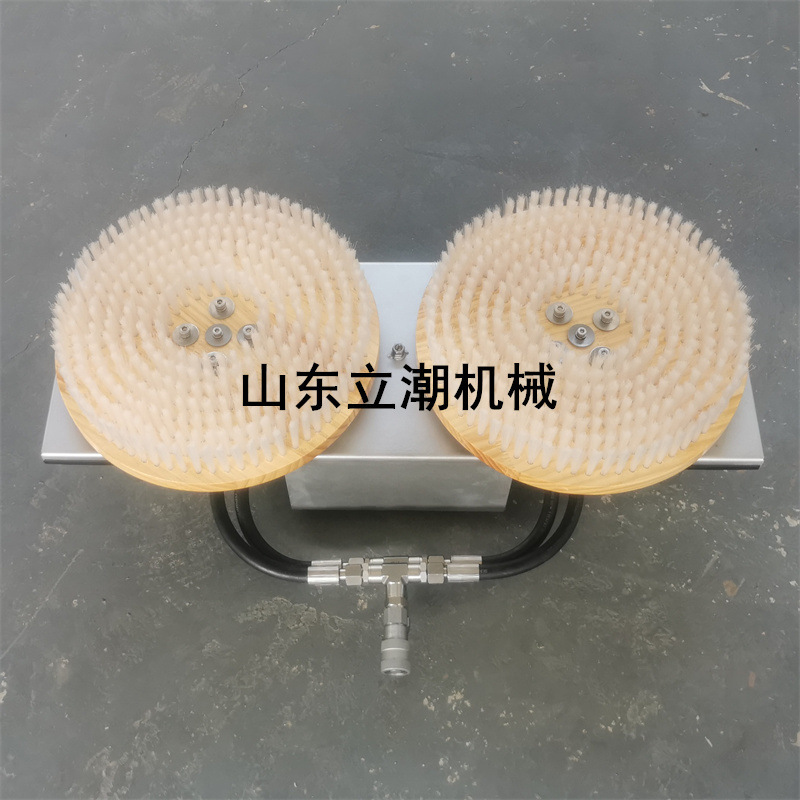 Hydraulic Boat Scraper for Underwater Hull Cleaning, Efficient Hull Cleaning Tool with Flexible Control, Dual Brush Hull Cleaning Vehicle