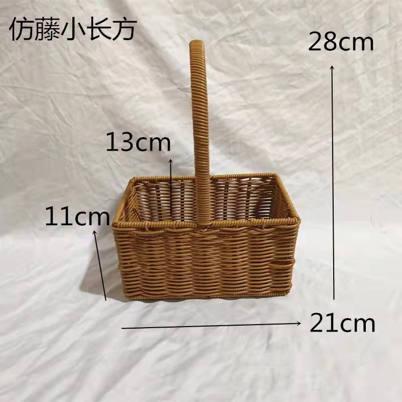 Cesta Tejida de Flores de Vid, Hecha a Mano y Decorativa para Fiestas y Arreglos Florales image 17