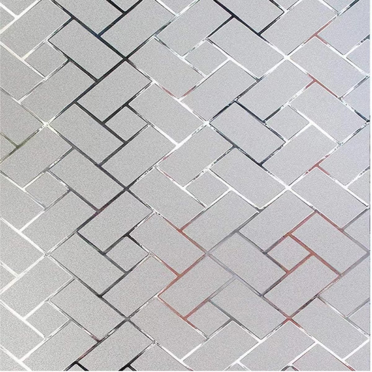 Múltiples estilos de película de vidrio electrostática sin pegamento, película decorativa colorida con láser 3D, pegatinas para ventanas que bloquean la luz, enviadas en rollos completos por el fabricante. image 16
