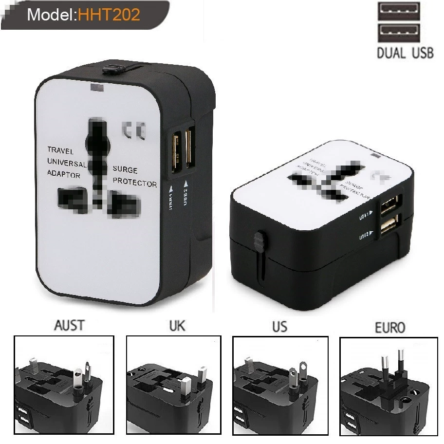 Travel conversion plug multi-function charging head universal conversion plug socket converter to plug