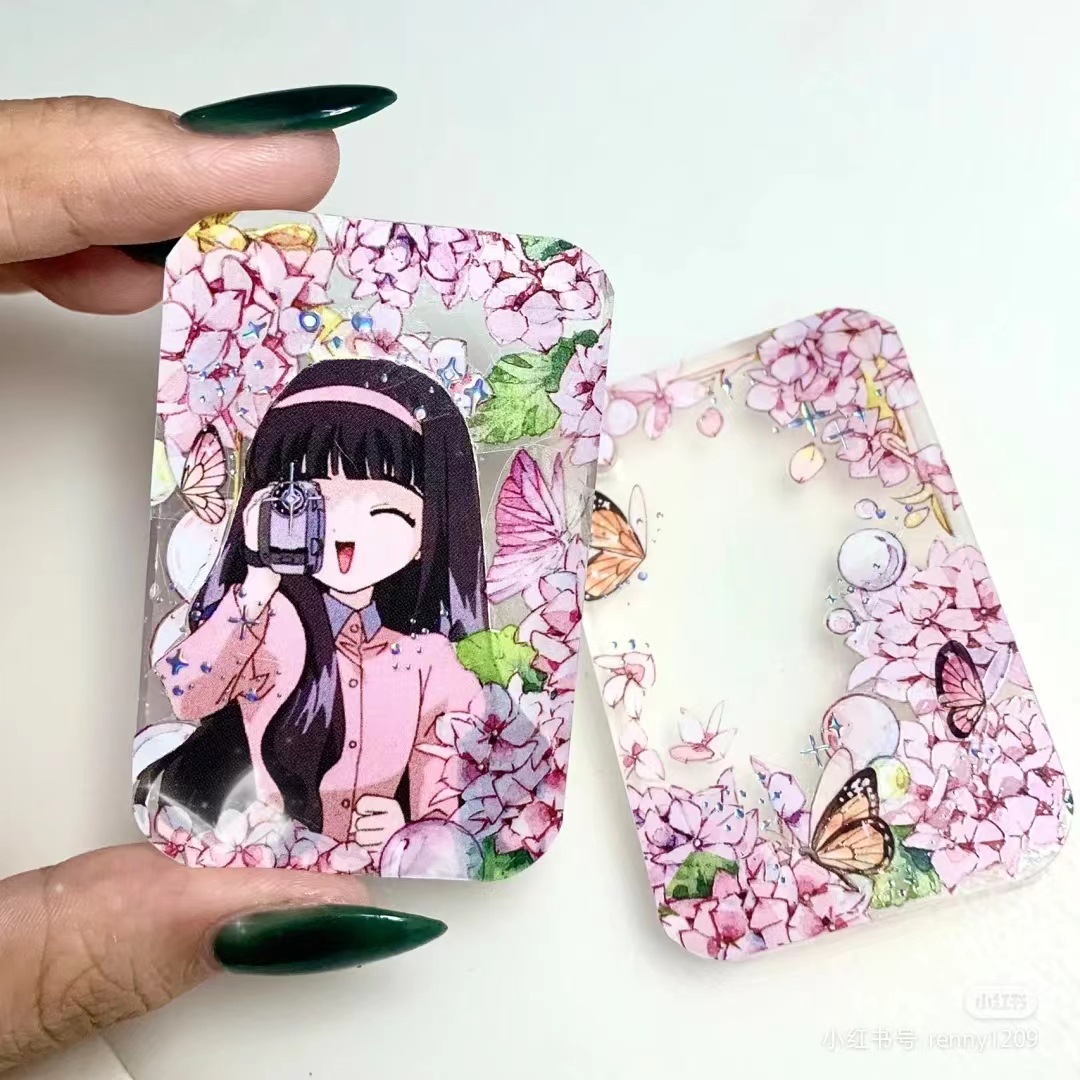 厂家直销 亚克力咕卡砖强磁相框手工DIY手账学生卡通爱豆照片摆台 厂家直销 亚克力咕卡砖强磁相框手工DIY手账学生卡通爱豆照片摆台