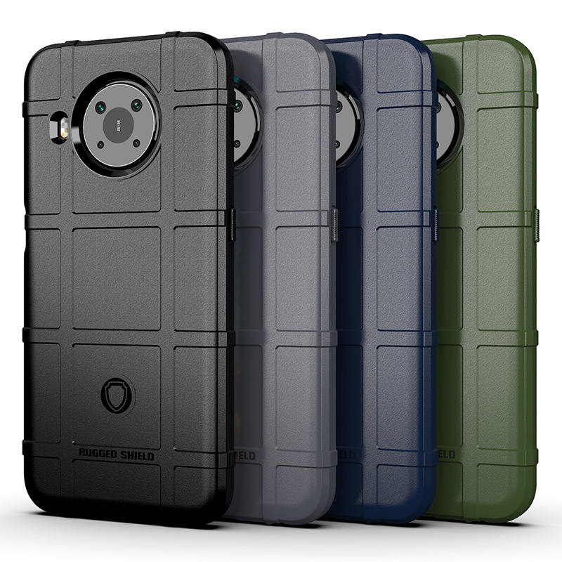 For Nokia X10 Phone Case Nokia X20 Protective Case Soft Silicone Thickened Frosted Shield Anti-fall Full Coverage For Nokia X10 Phone Case Nokia X20 Protective Case Soft Silicone Thickened Frosted Shield Anti-fall Full Coverage