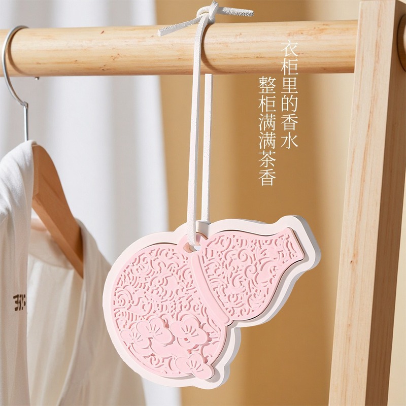 衣柜香薰衣橱扩香石福禄吉祥图案石膏香片家用卧室留香车内香挂|undefined