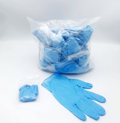 Nitrile Gloves Independent packing Nitrile glove Disposable gloves Independent packing blue