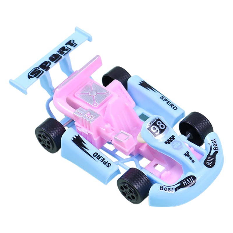 Kart de carreras pull back, coche de juguete educativo