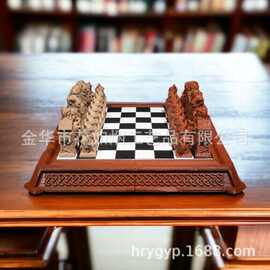 跨境新品象棋爱好者 & 历史迷礼物国际象棋亲子娱乐