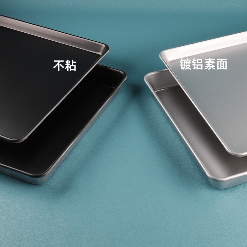 Commercial Rectangle Non-stick Cake Pan Square Non-stick Oven Pan Commercial Bread Pan Baking Pan