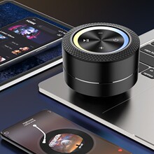 共振无线蓝牙音箱手机迷你小音响便携桌面mini铝合金音响小钢炮G2