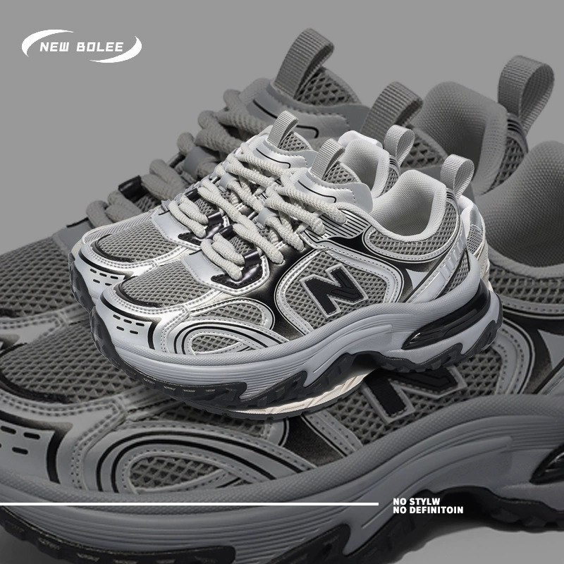 Кроссовки New Balance, универсальные дышащие летние комфортные спортивные туфли для отдыха на платформе