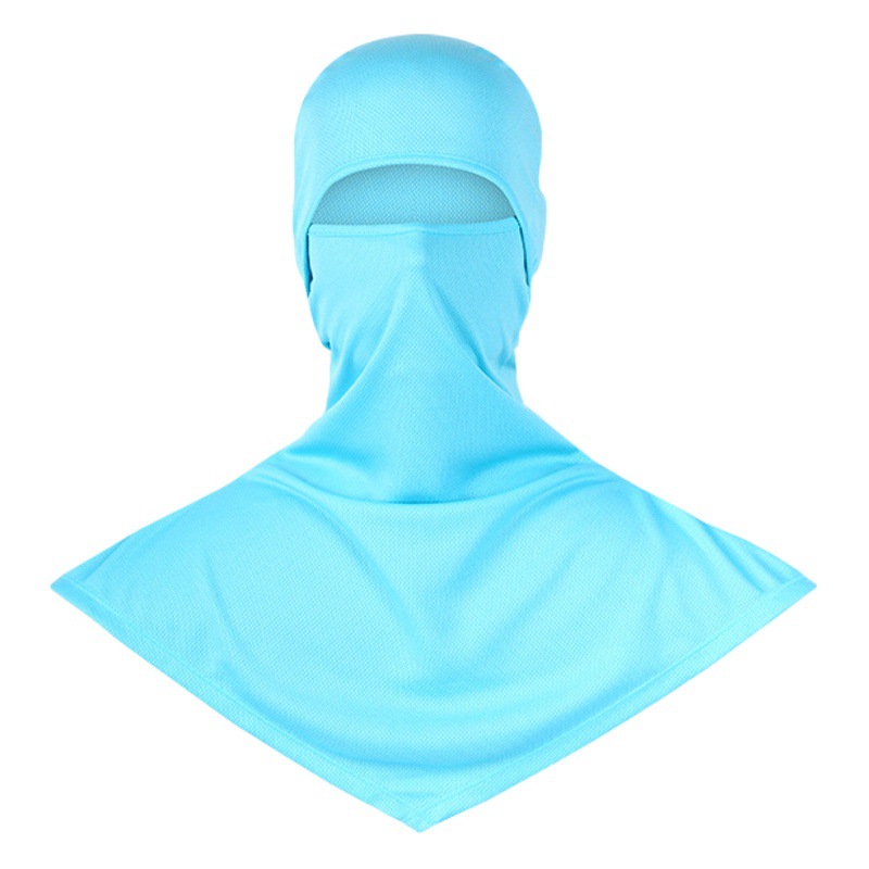 Ruidong sunscreen fishing headgear men and women outdoor full face sweat absorbent breathable quick-drying neck shawl riding mask wholesale