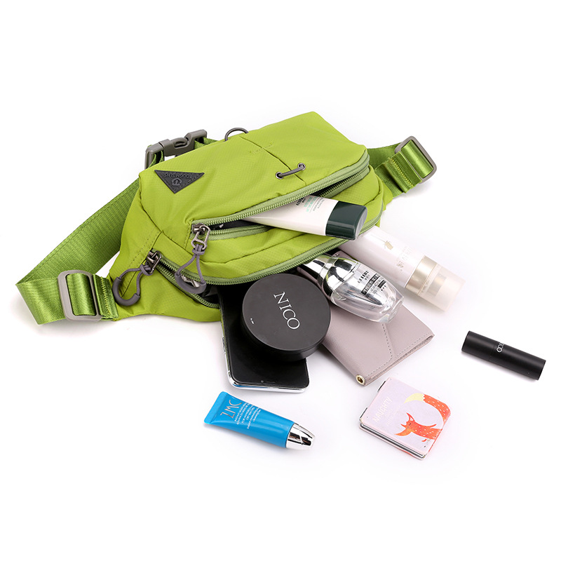 Transfronterizo nuevo deportes al aire libre bolso de la cintura bolsa de pecho impermeable bolso crossbody fitness correr teléfono móvil bolsa de almacenamiento bolsa de cintura