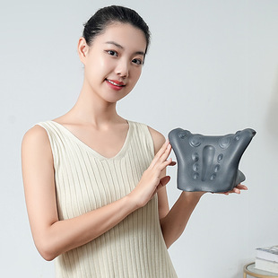 Cervical Massage Pillow Gravity Acupressure C-Type Neck Home Massage Pillow Neck Shoulder Traction Pillow